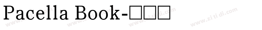 Pacella Book字体转换